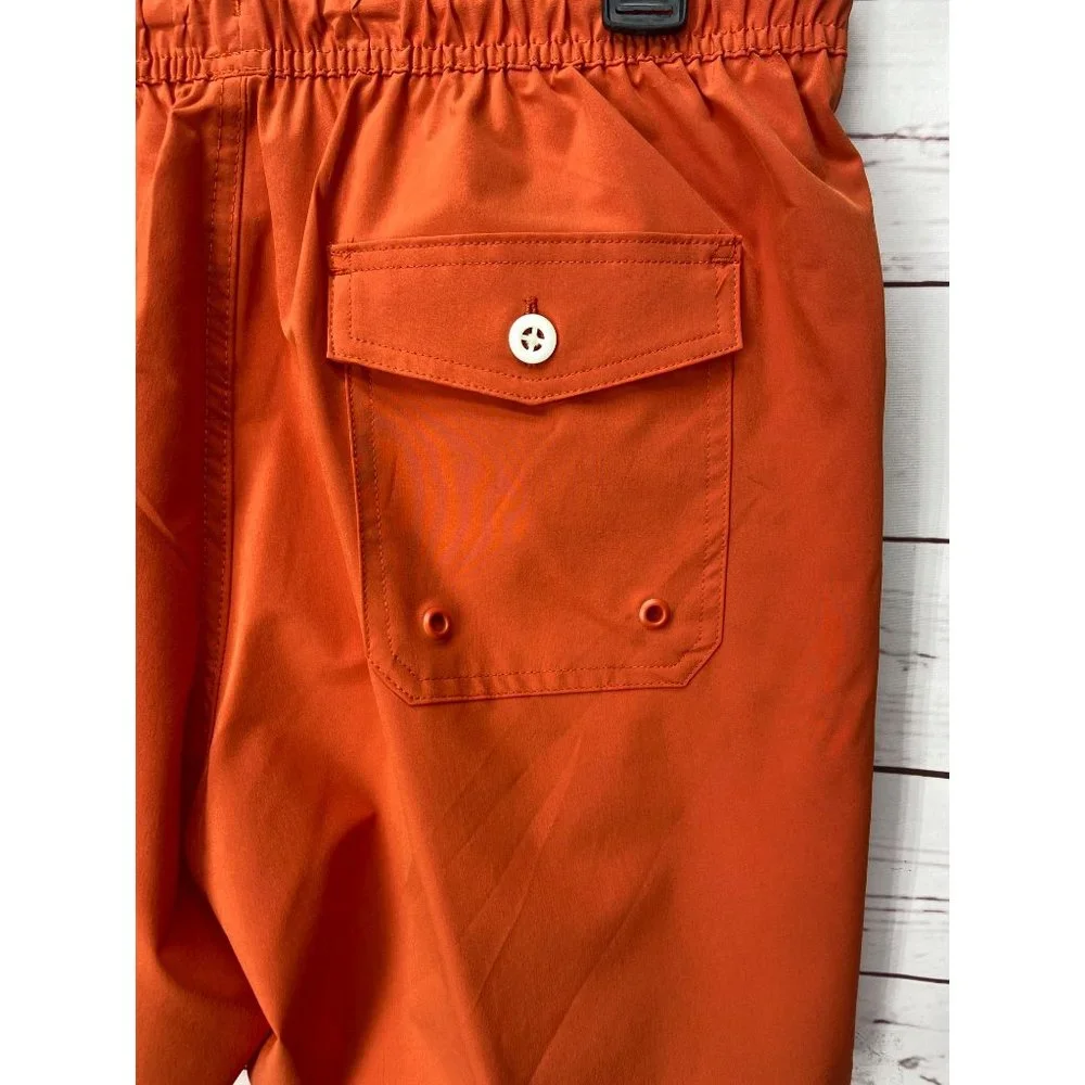 George Swim Trunks Men Quick Dry‎ Stretch Beach Shorts 5 Inch Inseam Size Medium